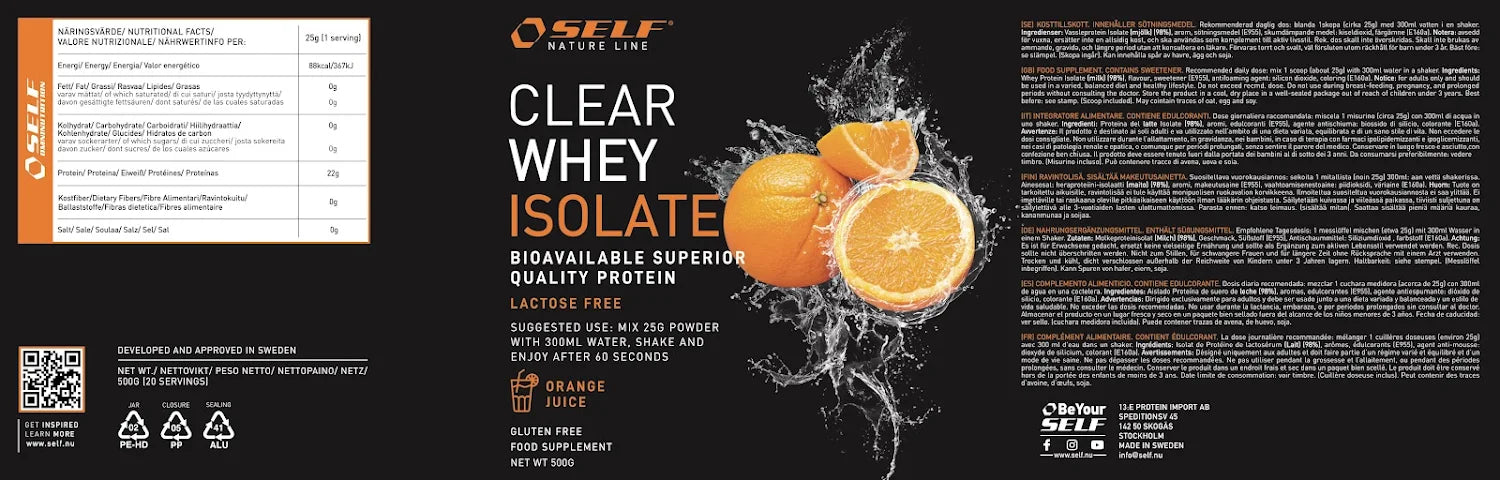 Clear Whey Isolate