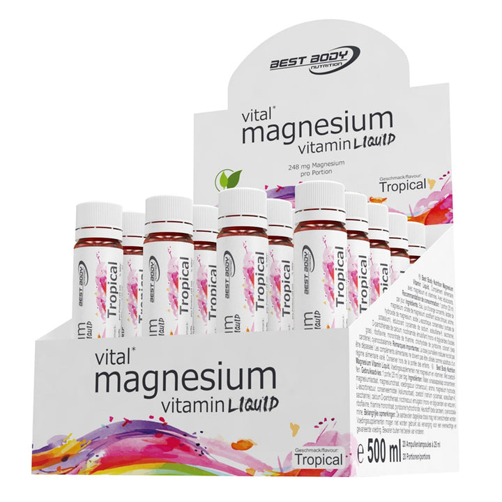 Magnesium vitamin ampoules