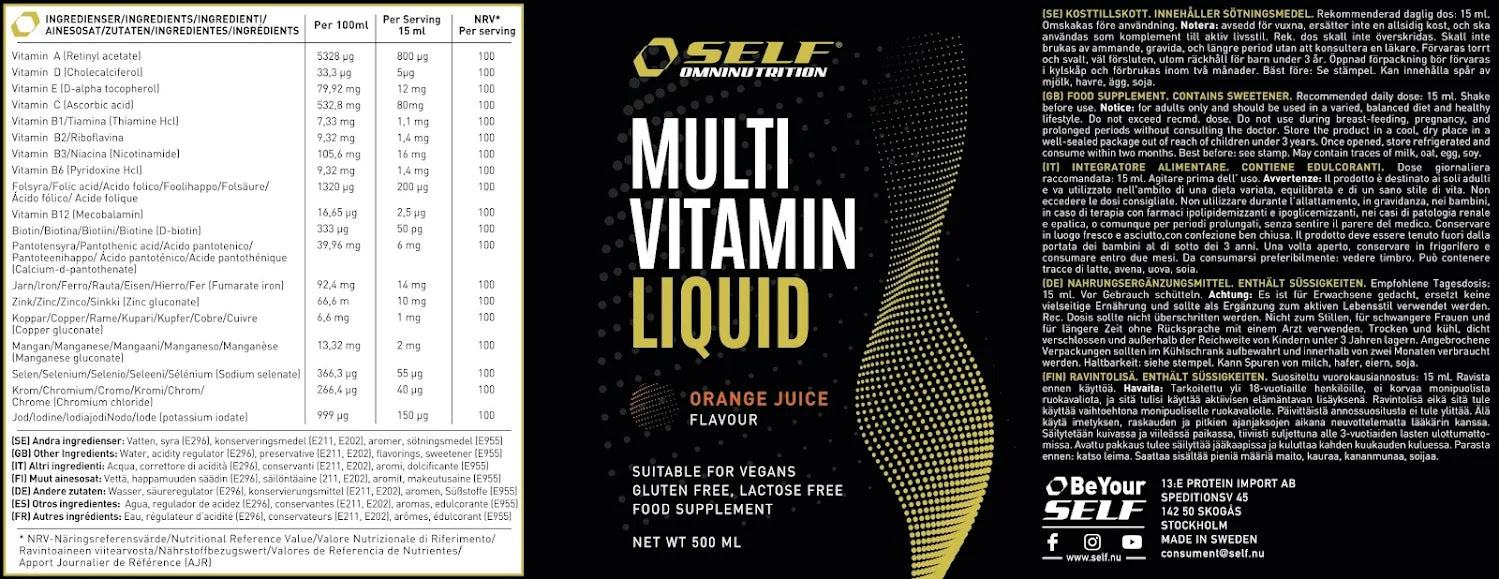 Multivitamin Liquid