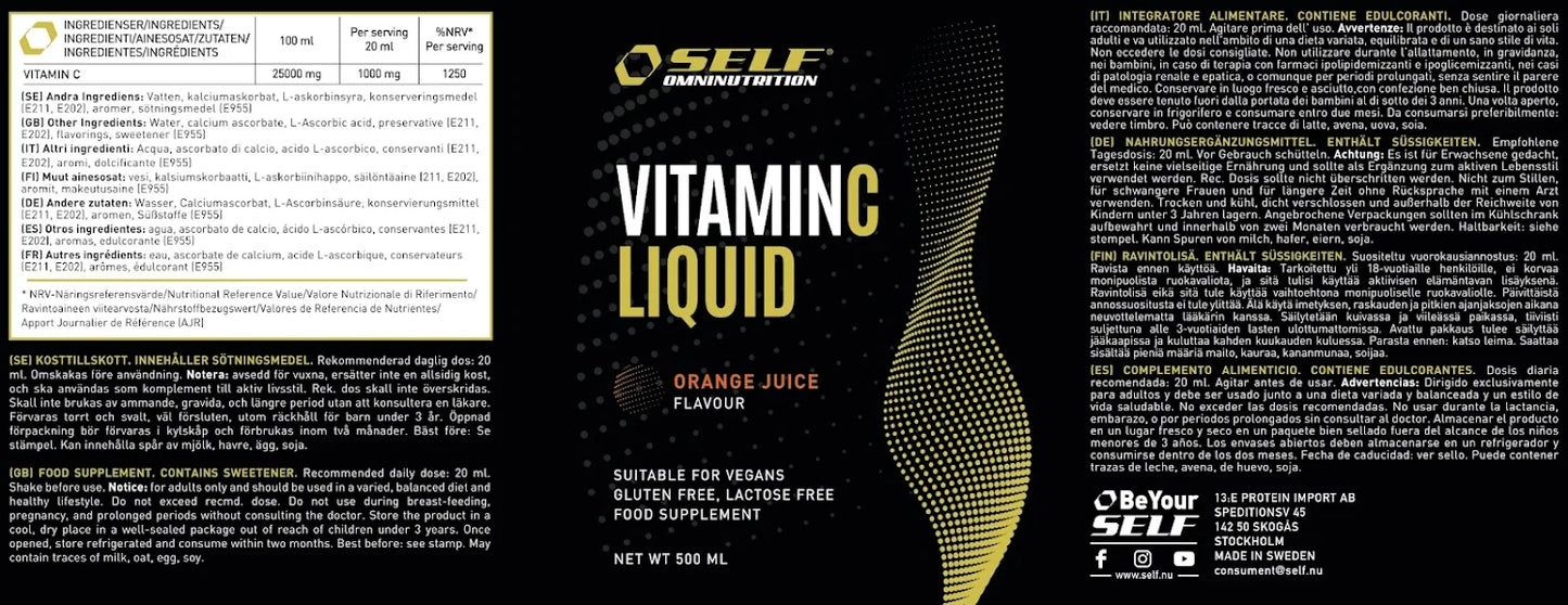 Vitamin C liquid