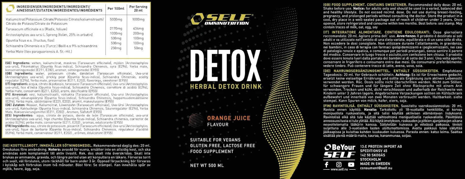 Detox liquid